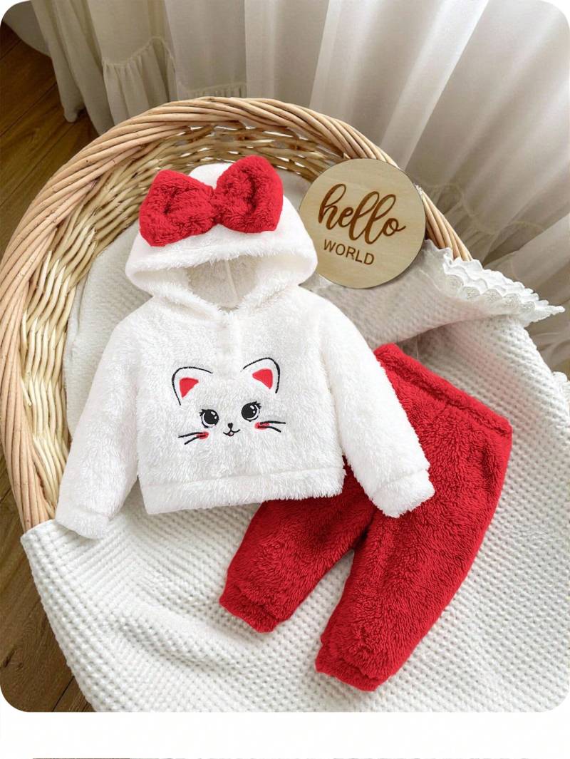 تراگ أطفال شتوي ناعم 🐱❤️